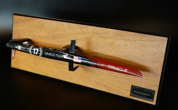 ORACLE TEAM USA 17 AC 72 catamaran 2013 half hull