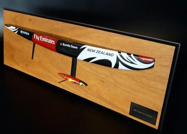 EMIRATES TEAM NEW ZEALAND 2007 half hull