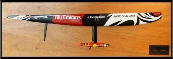 EMIRATES TEAM NEW ZEALAND 2007 half hull