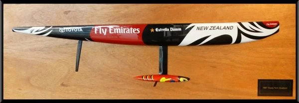 EMIRATES TEAM NEW ZEALAND 2007 half hull