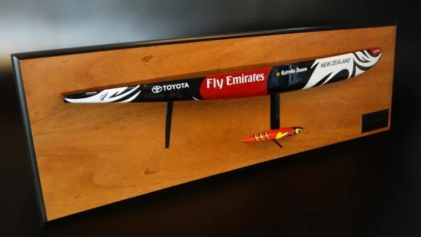 EMIRATES TEAM NEW ZEALAND 2007 half hull