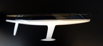 Reichel Pugh 44 flush deck half hull