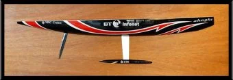 ALINGHI 2007 half hull