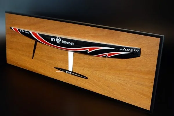 ALINGHI 2007 half hull