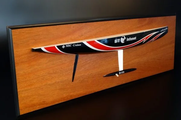 ALINGHI 2007 half hull