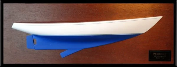 Morgan 41 custom half model with deck details
