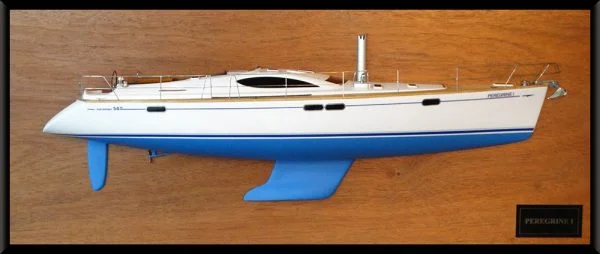 Jeanneau Sun Odyssey 54 DS half model with deck details