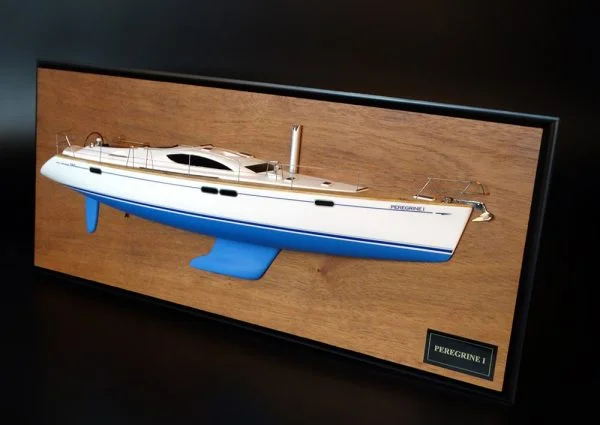 Jeanneau Sun Odyssey 54 DS half model with deck details