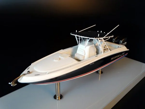 Wellcraft Scarab 35 Cuddy Cabin 2009 desk model