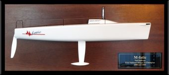 Melges 24 half model with deck details
