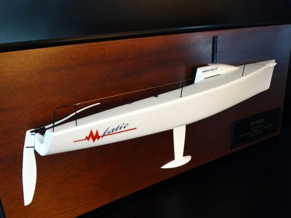 Melges 24 half model with deck details