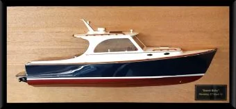 Hinckley Picnic 37 MK III half model