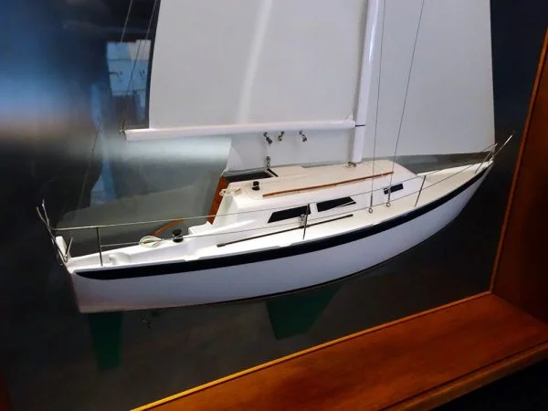Ericson 27 framed half model