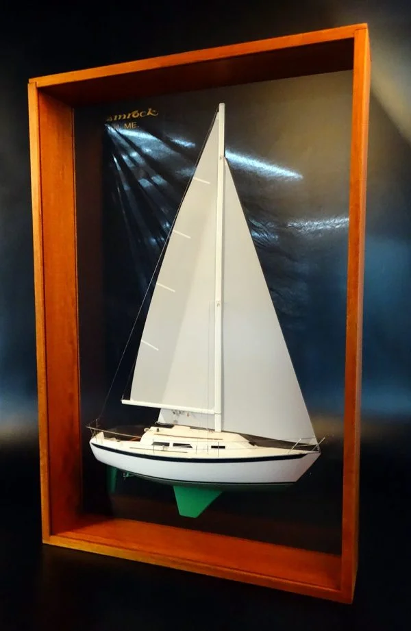 Ericson 27 framed half model