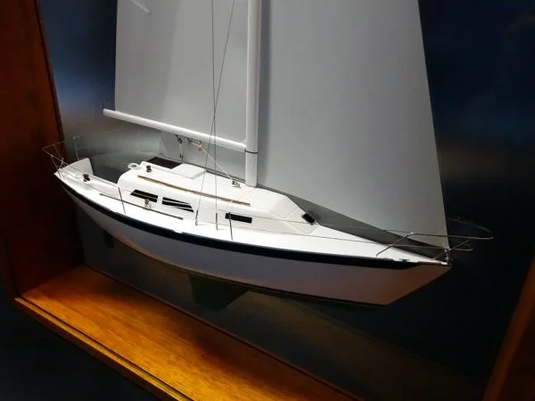 Ericson 27 framed half model