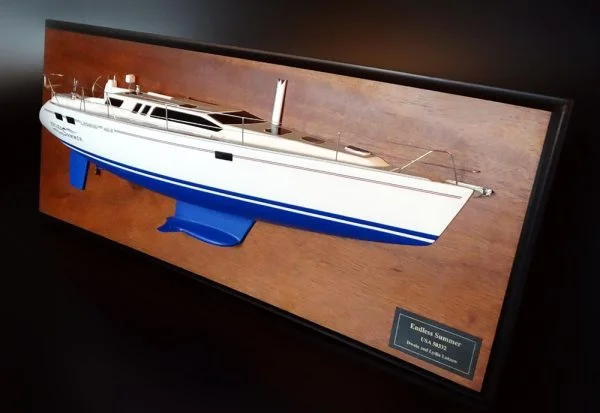 Hunter Legend 40.5 half model