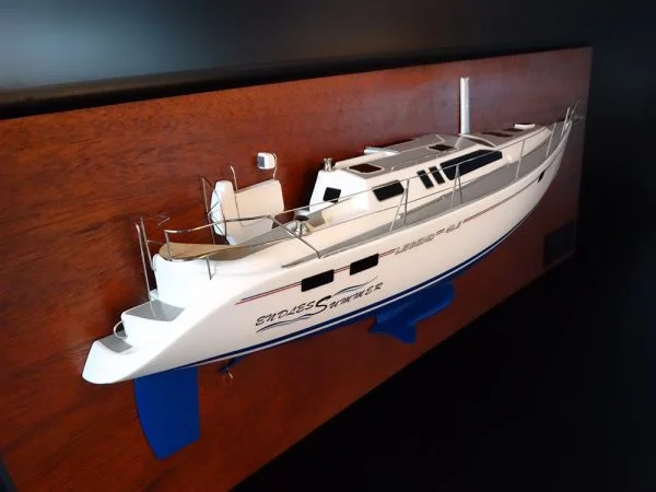 Hunter Legend 40.5 half model