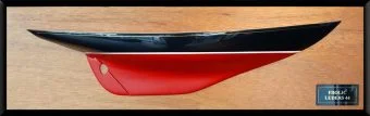 Luders 44 Naval Academy flush deck half hull