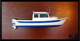 C-Dory Cruiser 22 custom half model