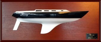 Catalina 38 custom half model