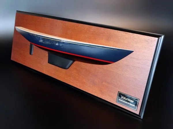 Volunteer 47 Mark Ellis design half hull flushdeck
