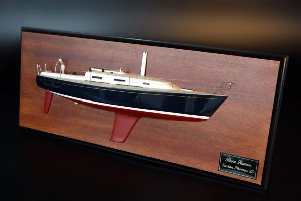 Tartan Thomas 35 custom half model