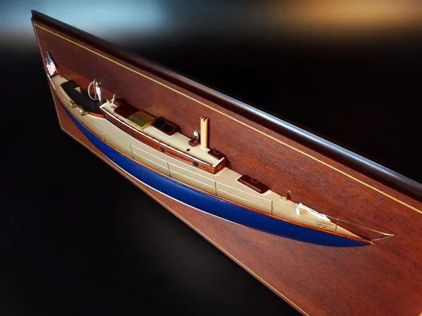 Sparkman & Stephens New York 32 custom half model