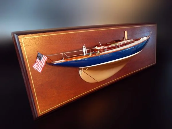 Sparkman & Stephens New York 32 custom half model