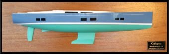 Hanse 588 custom half hull