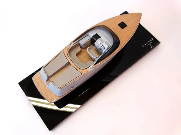 E-Motion Motor Yacht 36 from Canard Yachts custom model