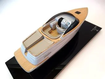 E-Motion Motor Yacht 36 from Canard Yachts custom model