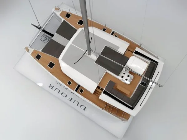 Dufour 48 Catamaran custom model
