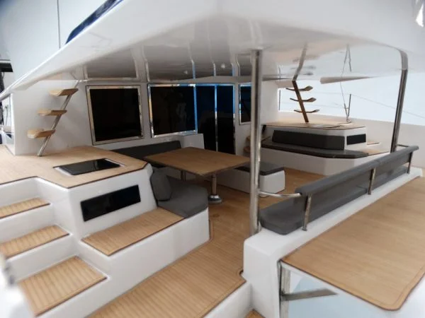Dufour 48 Catamaran custom model
