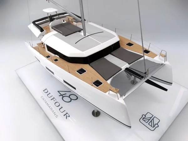 Dufour 48 Catamaran custom model