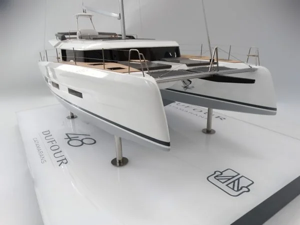 Dufour 48 Catamaran custom model
