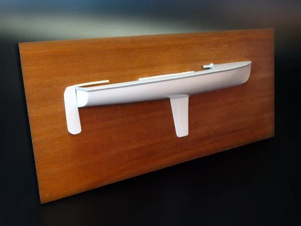 470 one design half hull