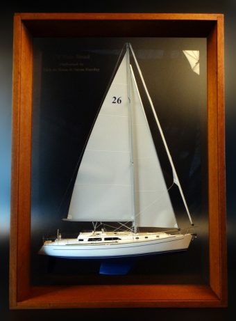 OUTBOUND 46 framed half model