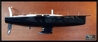 Hanse 505 half model with deck details