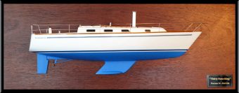 Pearson 34 custom half model
