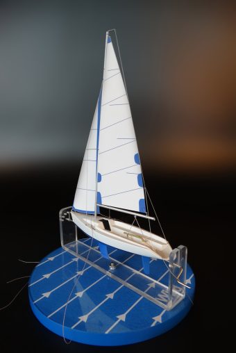 Teaching sailing boat model