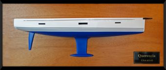 X-43 flush deck half hull