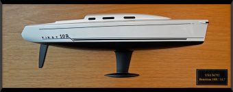 Beneteau First 10R or Beneteau 34.7 flush deck half hull