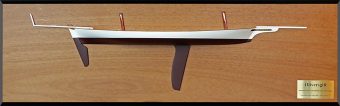 Chesapeake Bay Log Canoe half model