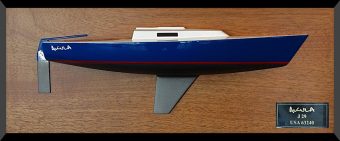 J29 half model with cabin and cockpit only