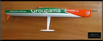 Volvo Ocean Race, edition 2011-2012, Groupama 4, Volvo Open 70, half hull