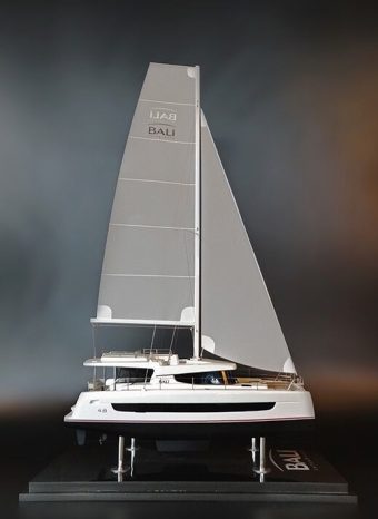 Bali 4.8 Catamaran custom model