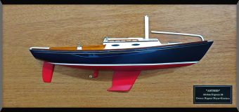 Alerion Express 28 custom half model with deck details