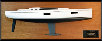 Solaris 42 half model with cabin and cockpit only