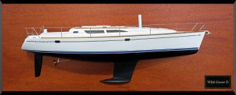 Jeanneau Sun Odyssey 40 half model with deck details