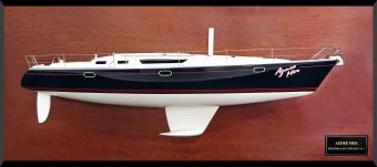 Jeanneau 45.2 custom half model with deck details